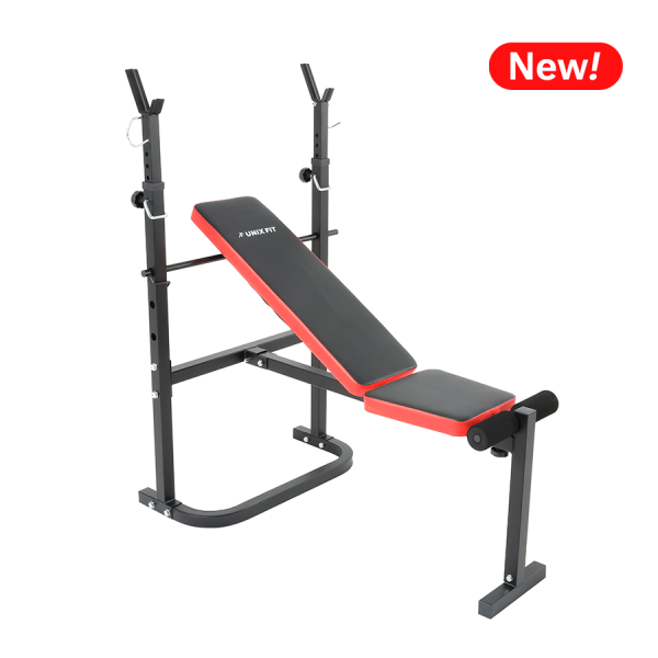 Power bench with racks UNIX Fit BENCH 120